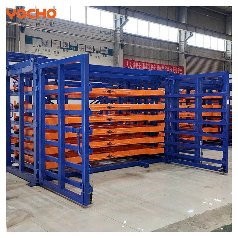 Rafturi de depozitare din tablă de rezistență grele Rafturi de depozitare a materialelor în stil sertar